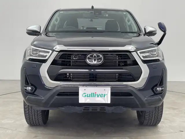 トヨタ ハイラックス Z 三重県 2021(令3)年 1.9万km ダークブルーマイカ /禁煙車//純正7型ナビ/　フルセグTV/Bluetooth//TRD製格納ステップ//コーナーセンサー//フォグライト//レーダークルーズコントロール//純正アルミホイール//前後ドラレコ//バックカメラ//鍵付きトノカバー//ヒッチメンバー//ETC//ステアリングスイッチ//プッシュスタート//スマートキー