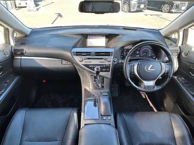 レクサス ＲＸ 宮城県 2013(平25)年 5.2万km ホワイトパールクリスタルシャイン 走行距離：51953km/モデリスタエアロ/１００Ｖ充電/サンルーフ/シートヒーター・エアシート/純正ナビ/追従機能付きクルーズコントロール/電動リアゲート/レザーシート/前後コーナーセンサー/純正フロアマット/純正アルミホイール/ＬＥＤライト/バックカメラ/ＥＴＣ/左サイドカメラ/ステアリングヒーター/純正ドアバイザー/ヘッドライトウォッシャー/AM・FM・TV・BT・AUX・USB・DISC・HDD