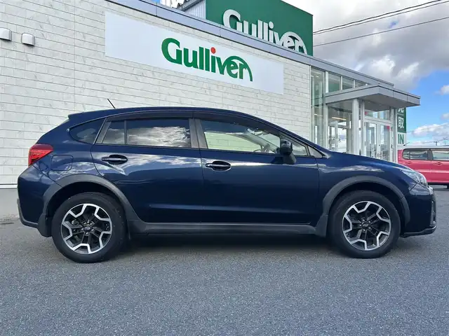 スバル インプレッサ ＸＶ 2．0i－L アイサイト 山形県 2016(平28)年 7.1万km ダークブルーパール 4WD/禁煙車/純正SDナビ/フルセグTV/AM/FM/Bluetooth接続/ドライブレコーダー/ETC車載器/バックカメラ/オートライト/レーンキープ/アイサイト/ブラインドスポットモニター/レーダークルーズコントロール/LEDヘッドライト/D/N席パワーシート/ハーフレザーシート/純正17インチアルミホイール/純正フロアマット/純正ドアバイザー