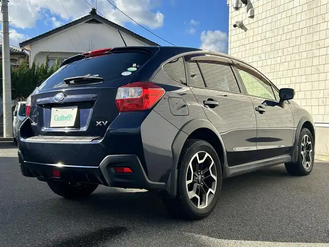 スバル インプレッサ ＸＶ 2．0i－L アイサイト 山形県 2016(平28)年 7.1万km ダークブルーパール 4WD/禁煙車/純正SDナビ/フルセグTV/AM/FM/Bluetooth接続/ドライブレコーダー/ETC車載器/バックカメラ/オートライト/レーンキープ/アイサイト/ブラインドスポットモニター/レーダークルーズコントロール/LEDヘッドライト/D/N席パワーシート/ハーフレザーシート/純正17インチアルミホイール/純正フロアマット/純正ドアバイザー