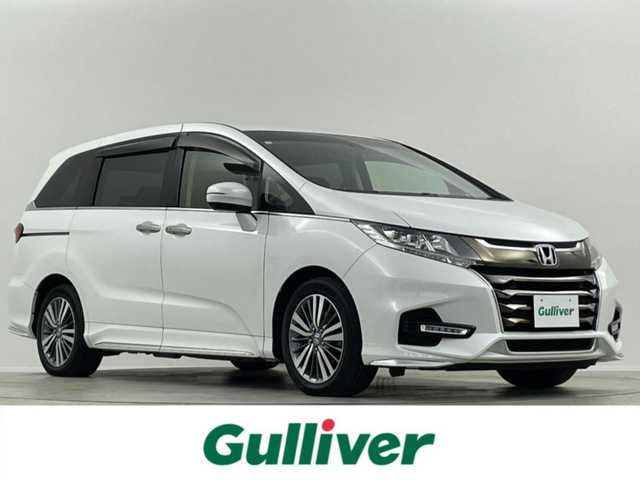 ホンダ オデッセイ G エアロ ホンダセンシング 埼玉県 2018(平30)年 1.7万km プラチナホワイトパール 純正９型ナビ　両側電動　Ｂカメラ　ＥＴＣ　フルセグＴＶ　アダプティブクルーズコントロール　レーンキープ　ＬＥＤヘッドライト　純正フロアマット　スマートキー　ＨＤＭＩ　Ｂｌｕｅｔｏｏｔｈ