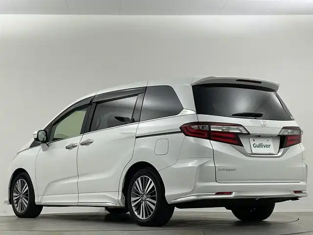 ホンダ オデッセイ G エアロ ホンダセンシング 埼玉県 2018(平30)年 1.7万km プラチナホワイトパール 純正９型ナビ　両側電動　Ｂカメラ　ＥＴＣ　フルセグＴＶ　アダプティブクルーズコントロール　レーンキープ　ＬＥＤヘッドライト　純正フロアマット　スマートキー　ＨＤＭＩ　Ｂｌｕｅｔｏｏｔｈ