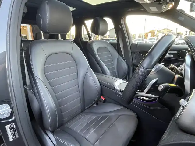 メルセデス・ベンツ ＧＬＣ２２０ d 4マチック AMGライン 栃木県 2020(令2)年 6.7万km グレー レーダーセーフティパッケージ/スライディングサンルーフ/ハーフレザー/パワーシート/全席シートヒーター/ナビ/フルセグTV/全方位カメラ/ETC/アンビエントライト/ACC/レーンキープアシスト/ブラインドスポット/パークトロニック/ワイヤレスチャージ/ドライブレコーダー/パワーテールゲート/LEDヘッドライト