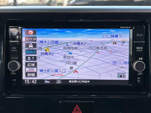 日産 デイズ ルークス ハイウェイスター Gターボ 埼玉県 2018(平30)年 4.3万km オーシャンブルーP 登録時42692km/純正メモリナビ/フルセグ/BT/CD/DVD/iPod/アラウンドビューモニター/衝突被害軽減ブレーキ/レーンキープアシスト/横滑り防止装置/アイドリングストップ/クルーズコントロール/コーナーセンサー/ETC/ドライブレコーダー/プッシュスタート/サーキュレーター/両側パワースライドドア/電動格納ミラー/ウィンカーミラー/オートライト/オートマチックハイビーム/純正フロアマット/LEDヘッドライト/フォグランプ/純正15インチアルミホイール/スマートキー/保証書/取説/ナビ取説