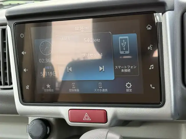 スズキ エブリィ ワゴン PZターボ スペシャル 道南・函館 2024(令6)年 0.1万km未満 モスグレーメタリック セーフティサポート//デュアルカメラブレーキサポート//誤発進抑制機能//車線逸脱警報//ふらつき警報//先行車発進お知らせ機能//ヒルホールドコントロール/・ハイビームアシスト//リアパーキングセンサー/7インチディスプレイオーディオ//Bluetooth//AppleCarPlay//AndroidAuto/バックカメラ/両側パワースライドドア/電動オートステップ（助手席側）/シートヒーター（運転席）/革巻きステアリング/ステアリングスイッチ/LEDヘッドライト/フォグランプ/オートライト/スマートキー＆プッシュスタート