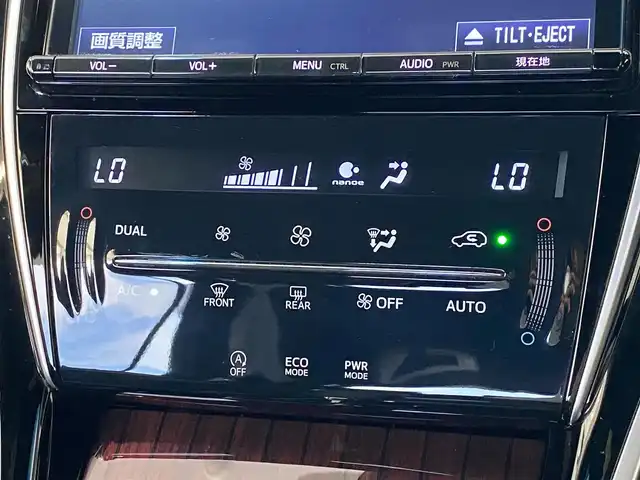 トヨタ ハリアー プレミアム 岐阜県 2017(平29)年 4.9万km スパークリングブラックパールクリスタルシャイン ワンオーナー/純正9インチナビ（OP）/（フルセグTV/CD/DVD/Bluetooth/HDMI）/バックカメラ/トヨタセーフティセンス/・プリクラッシュセーフティ/・レーンディパーチャーアラート/・オートマチックハイビーム/・レーダークルーズコントロール/インテリジェントクリアランスソナー/ハーフレザーシート/運転席パワーシート/パワーバックドア/本革巻きステアリング/MTモード付AT/純正18インチAW/純正フロアマット/純正ドアバイザー/純正ビルトインETC2.0/スマートキー×2