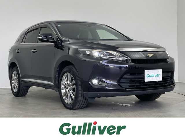 トヨタ ハリアー プレミアム 埼玉県 2017(平29)年 4.9万km スパークリングブラックパールクリスタルシャイン 純正9インチＳＤナビ/ CD DVD Bluetooth USB HDMI SD 地デジTV/バックカメラ/プリクラッシュセーフティ/アイドリングストップ/パワーバックドア/レーダークルーズコントロール/オートＬＥＤライト/オートハイビーム/ビルトインＥＴＣ２．０/パワーシート/純正18インチアルミホイール