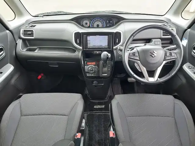 スズキ ソリオ バンディット HV MV 東京都 2019(平31)年 7万km スーパーブラックパール 社外ナビ/全方位モニター/ビルトインETC/両側パワースライドドア/シートヒーター/パドルシフト/衝突軽減ブレーキ/レーンキープアシスト/レーダークルーズコントロール/スマートキー/純正15インチAW