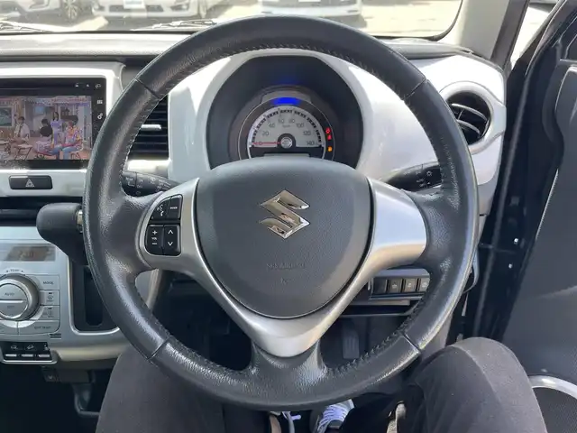 スズキ ハスラー X ターボ 道東・釧路十勝 2016(平28)年 5.8万km ブルーイッシュブラックパール3 4WD/純正ナビ/フルセグTV/アラウンドビューカメラ/衝突軽減ブレーキ/HIDヘッドライト/シートヒーター (D/N)/夏タイヤ4本積込/プッシュスタート/スマートキー/ダウンヒルアシストコントロール/ドアバイザー/純正フロアマット/革巻きステアリング