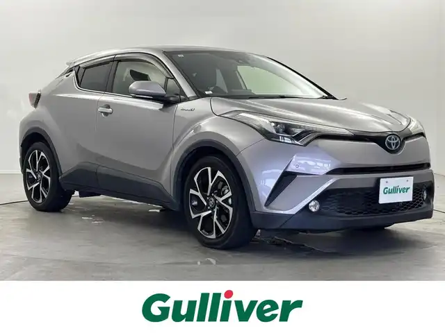 トヨタ Ｃ－ＨＲ G LEDエディション 福井県 2017(平29)年 4.8万km メタルストリームM 純正ナビゲーション/型式：NSZT-Y66T/【AM/FM/CD/Bluetooth/フルセグTV】/バックカメラ/ETC/衝突軽減ブレーキ/クルーズコントロール（追従有）/車線逸脱警報機能/ハーフレザーシート/シートヒーター（運転席/助手席）/オートライト/LEDヘッドライド/フォグランプ/プッシュスタート/スマートキー/スペアキー/純正フロアマット/ドアバイザー