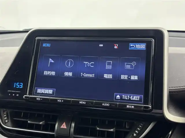 トヨタ Ｃ－ＨＲ G LEDエディション 福井県 2017(平29)年 4.8万km メタルストリームM 純正ナビゲーション/型式：NSZT-Y66T/【AM/FM/CD/Bluetooth/フルセグTV】/バックカメラ/ETC/衝突軽減ブレーキ/クルーズコントロール（追従有）/車線逸脱警報機能/ハーフレザーシート/シートヒーター（運転席/助手席）/オートライト/LEDヘッドライド/フォグランプ/プッシュスタート/スマートキー/スペアキー/純正フロアマット/ドアバイザー
