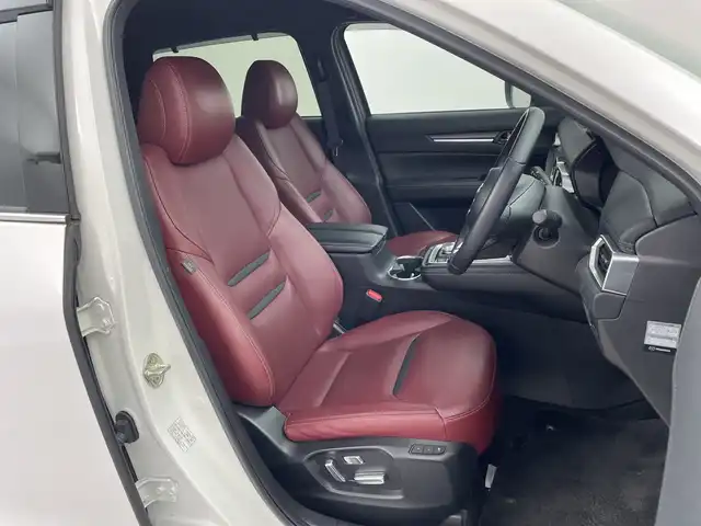 マツダ ＣＸ－８ XD スポーツアピアランス 群馬県 2023(令5)年 3.3万km ロジウムホワイトプレミアムメタリック 純正８．８型ナビ　ＢＯＳＥサウンド　全周囲カメラ　ワイヤレス充電　レザーシート　シートヒーター　エアシート　パワーシート　電動リアゲート　前後ドラレコ　ＥＴＣ　ルーフレール　衝突被害軽減ブレーキ　禁煙