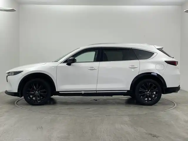 マツダ ＣＸ－８ XD スポーツアピアランス 群馬県 2023(令5)年 3.3万km ロジウムホワイトプレミアムメタリック 純正８．８型ナビ　ＢＯＳＥサウンド　全周囲カメラ　ワイヤレス充電　レザーシート　シートヒーター　エアシート　パワーシート　電動リアゲート　前後ドラレコ　ＥＴＣ　ルーフレール　衝突被害軽減ブレーキ　禁煙