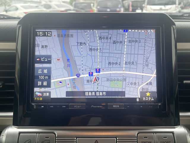 スズキ クロスビー HYBRID MZ 福島県 2020(令2)年 3万km ピュアホワイトP ４WD/ワンオーナー/衝突軽減ブレーキ/純正ナビ/（FM/AM/DVD/Bluetooth）/全方位カメラ/LEDヘッドライト/オートライト/アイドリングストップ/横滑り防止装置/レーンキープアシスト/コーナーセンサー/ETC/純正フロアマット/社外16インチAW/シートヒーター/取扱説明書