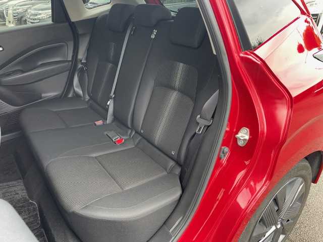 日産 ノート X 静岡県 2021(令3)年 4.9万km ガーネットレッド ●純正9インチナビ/（フルセグ/Bluetooth）/●全方位カメラ/●エマージェンシーブレーキ/●車線逸脱防止支援/●ブラインドスポットモニター/●オートブレーキホールド/●前後コーナーセンサー/●電動パーキングブレーキ/●LEDヘッドライト/●オートライト/●ステアリングスイッチ/●電動格納ウインカーミラー/●デジタルインナーミラー/●ETC/●純正フロアマット/●ドアバイザー/●プッシュスタート/●スマートキー/●横滑り防止装置/●W+サイドSRS+ABS/●取扱説明書
