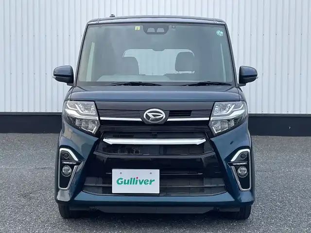 ダイハツ タント カスタム RS 千葉県 2020(令2)年 3万km レーザーブルークリスタルシャイン 純正メモリナビ/(フルセグTV/BT/CD/DVD/FM/AM)/ナビ連動前後ドライブレコーダー/ロングスライドシート/バックカメラ/衝突被害軽減システム/ハーフレザーシート/両側パワースライドドア/横滑り防止装置/アイドリングストップ/LEDヘッドライト/フォグランプ/オートライト/ウィンカーミラー/電動格納ミラー/純正15インチAW/シートリフター/プッシュスタート/スマートキー/フロアマット/ドアバイザー/スペアキー2本あり