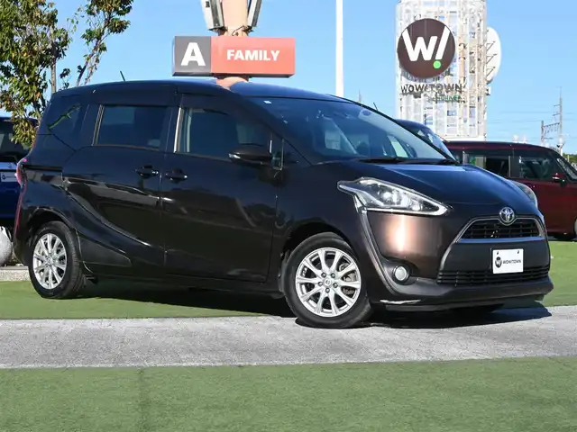 トヨタ シエンタ G 千葉県 2016(平28)年 6.5万km ヴィンテージブラウンパールクリスタルシャイン Toyota Safety Sense/・プリクラッシュセーフティ/・レーンディパーチャーアラート/・オートハイビーム/両側パワースライドドア/純正SDナビ/地デジTV/【DVD/CD再生機能　Bluetooth接続】/バックカメラ/ETC/LEDヘッドライト/社外15インチアルミホイル/スマートキー