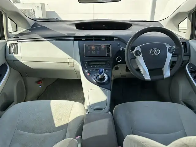 トヨタ プリウス S 三重県 2009(平21)年 17.8万km ホワイトパールクリスタルシャイン 登録時177343km/純正ナビ/(FM/AM/CD/DVD/HDD/ワンセグTV)/ビルトインETC/AUTOライト/フォグランプ/プッシュスタート/PWRMODE/ECOMODE/禁煙車