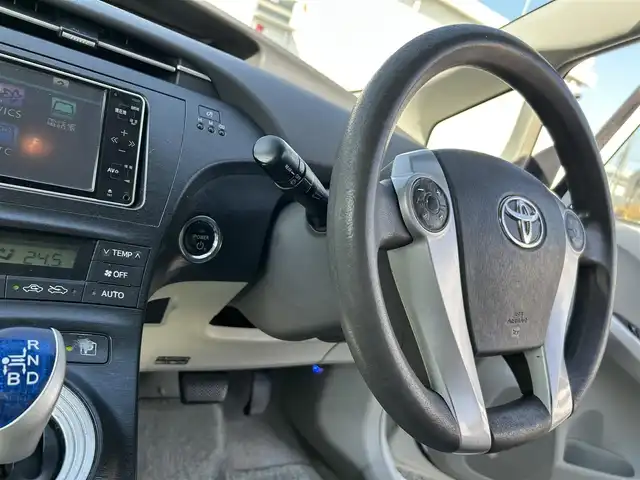 トヨタ プリウス S 三重県 2009(平21)年 17.8万km ホワイトパールクリスタルシャイン 登録時177343km/純正ナビ/(FM/AM/CD/DVD/HDD/ワンセグTV)/ビルトインETC/AUTOライト/フォグランプ/プッシュスタート/PWRMODE/ECOMODE/禁煙車