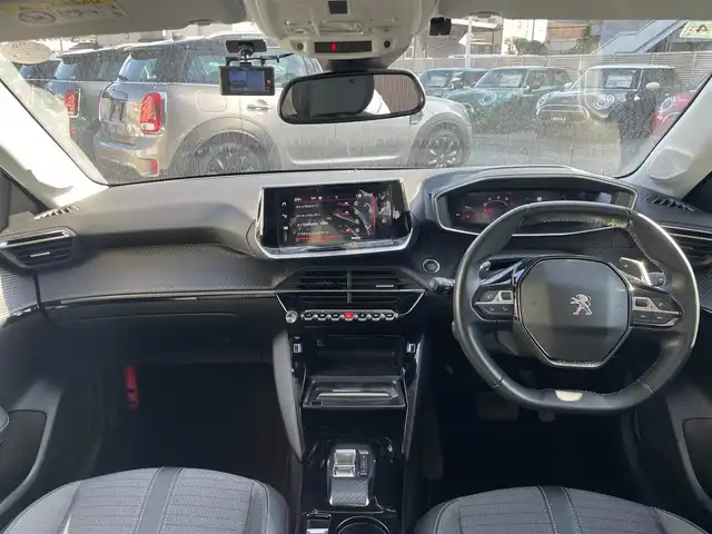 プジョー ２０８ アリュール 栃木県 2022(令4)年 2.2万km パールⅡ 純正DA（AppleCarPlay/AM/FM/USB）/アダプティブクルーズコントロール/置くだけ充電/レーンポジショニングアシスト/サイドカメラ/バックカメラ/社外ドライブレコーダー（前後）/純正16インチアルミ/ETC/スマートキー