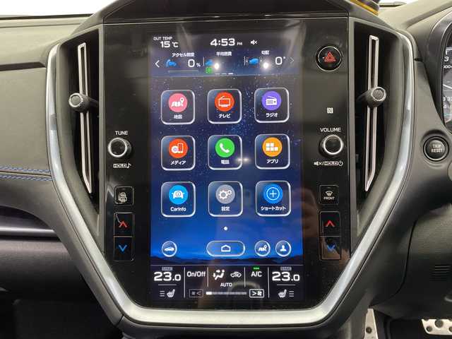 スバル レヴォーグ 1．8GT－H EX 栃木県 2021(令3)年 5.6万km クリスタルブラックシリカ 純正メモリナビ/（フルセグTV/Bluetooth/AUX/USB）/バックカメラ/サイドカメラ/レザーシート/アイサイト/コーナーセンサー/ETC/前方ドライブレコーダー/パワーバックドア/全席シートヒーター/禁煙車/オートライト/LEDヘッドライト/パドルシフト/横滑り防止装置/フォグランプ/スマートキー/プッシュスタート/アイドリングストップ/革巻きステアリング/純正18インチアルミホイール/純正フロアマット/ドアバイザー/トノカバー