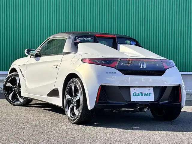 ホンダ Ｓ６６０ α 宮城県 2016(平28)年 2.4万km プレミアムスターホワイトパール センターディスプレイ/・Bluetooth/・バックカメラ/＝＝＝/ETC/革巻きステアリング/クルーズコントロール/パドルシフト/ステアリングスイッチ/ハーフレザーシート/スマートキー＆プッシュスタート/スペアキー1本/LEDヘッドランプ/オートライト/純正アルミホイール/純正フロアマット/Wエアバッグ