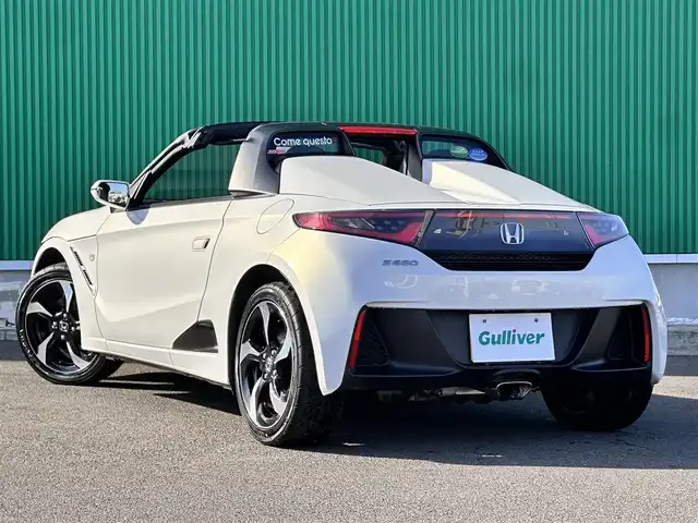 ホンダ Ｓ６６０ α 宮城県 2016(平28)年 2.4万km プレミアムスターホワイトパール センターディスプレイ/・Bluetooth/・バックカメラ/＝＝＝/ETC/革巻きステアリング/クルーズコントロール/パドルシフト/ステアリングスイッチ/ハーフレザーシート/スマートキー＆プッシュスタート/スペアキー1本/LEDヘッドランプ/オートライト/純正アルミホイール/純正フロアマット/Wエアバッグ