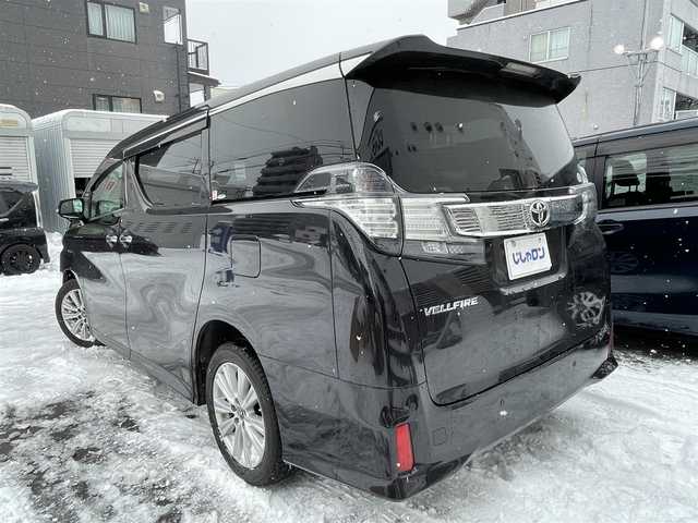 トヨタ ヴェルファイア Z Aエディション 道央・札幌 2015(平27)年 14.7万km バーニングブラッククリスタルシャインガラスフレーク (株)IDOMが運営する【じしゃロン札幌豊平店】の自社ローン対象車両になります。こちらは現金ご利用時の価格です。/自社ローンご希望の方は別途その旨お申付け下さい。/プッシュスタート/純正ナビ・フルセグTV/バックカメラ/フリップダウンモニター/両側パワースライドドア/ETC