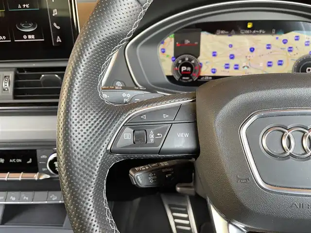 アウディ アウディ Ｑ５ 40TDIクワトロ Sライン 愛知県 2022(令4)年 1.5万km デイトナグレーパールエフェクト Sラインプラスパッケージ/全席シートヒーター/ブラックスタイリングパッケージ/マトリクスLEDヘッドライト/純正ナビ 360°カメラ/カープレイ/ACC/アウディプレセンス/パワーバックドア/アドバンストキー/純正19インチAW/ETC2.0