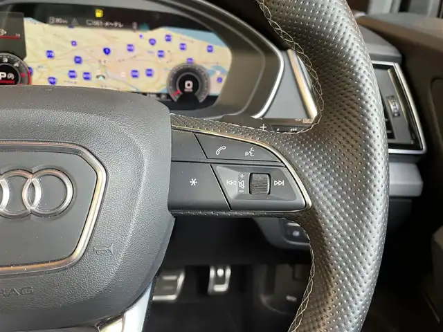 アウディ アウディ Ｑ５ 40TDIクワトロ Sライン 愛知県 2022(令4)年 1.5万km デイトナグレーパールエフェクト Sラインプラスパッケージ/全席シートヒーター/ブラックスタイリングパッケージ/マトリクスLEDヘッドライト/純正ナビ 360°カメラ/カープレイ/ACC/アウディプレセンス/パワーバックドア/アドバンストキー/純正19インチAW/ETC2.0