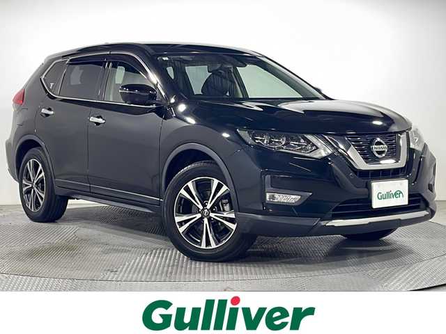 日産 エクストレイル 20Xi 広島県 2019(平31)年 6.1万km ダイヤモンドブラック 純正ナビ　/アラウンドビューモニター　/デジタルインナーミラー　/クルーズコントロール　/電動リアゲート　/レーンキープ　/衝突軽減　/ミラーヒーター　/コーナーセンサー　/ＥＴＣ　/ドラレコ　/ＬＥＤヘッドライト　/フォグ/純正18インチアルミホイール（225/60/R 18）/エアバック（運転席/助手席）