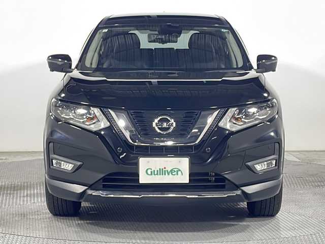 日産 エクストレイル 20Xi 広島県 2019(平31)年 6.1万km ダイヤモンドブラック 純正ナビ　/アラウンドビューモニター　/デジタルインナーミラー　/クルーズコントロール　/電動リアゲート　/レーンキープ　/衝突軽減　/ミラーヒーター　/コーナーセンサー　/ＥＴＣ　/ドラレコ　/ＬＥＤヘッドライト　/フォグ/純正18インチアルミホイール（225/60/R 18）/エアバック（運転席/助手席）