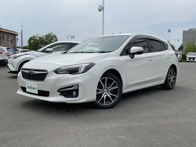 スバル インプレッサ スポーツ 2．0i－L アイサイト 青森県 2017(平29)年 3.2万km クリスタルホワイトP ・4WD/・寒冷地仕様/・純正ナビ/・SD/CD/DVD/Bluetooth/・フルセグ/・リアカメラ/・アイサイトVer3/・ブラインドスポットモニター/・レーダークルーズコントロール/・車線逸脱警報機能/・衝突被害軽減ブレーキ/・電子制御パーキングブレーキ/・プッシュスタート/・スマートキー/・ステアリングリモコン/・LEDヘッドライト/・フォグライト/・ETC/・純正17AW/・スペアキー/・保証書・取説あり