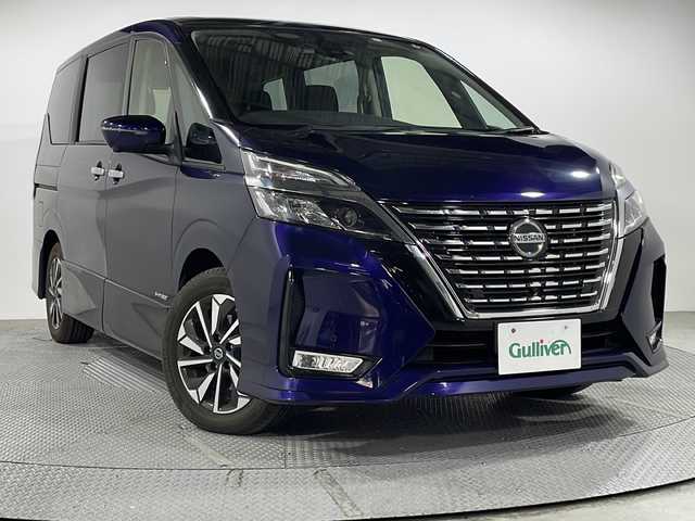 日産 セレナ ハイウェイスター V 広島県 2019(令1)年 5.5万km アズライトブルー プロパイロット/純正ナビ/・Bluetooth接続/・CD/DVD再生機能/・フルセグテレビ/後席フリップダウンモニター/両側パワースライドドア/アラウンドビューモニター/全方位運転支援システム/・インテリジェントエマージェンシーブレーキ/・踏み間違い防止アシスト/・車線逸脱防止支援システム/クルーズコントロール/ブラインドスポットモニター/アダプティブLEDヘッドライト/前後コーナーセンサー/ETC/ドライブレコーダー/純正16インチアルミホイール