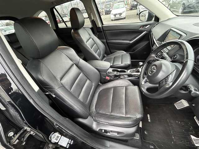 マツダ ＣＸ－５ XD Lパッケージ 道央・札幌 2014(平26)年 14.9万km ジェットブラックマイカ ４WD/社外SDナビ/バックカメラ/ETC/電格ミラー/ウィンカーミラー/シートヒーター/プッシュスタート/スマートキー/レザーシート/ステアリングスイッチ/クルーズコントロール/AAC/サンルーフ/衝突被害軽減ブレーキ/AFS