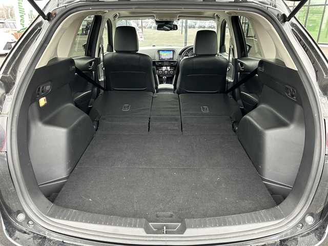 マツダ ＣＸ－５ XD Lパッケージ 道央・札幌 2014(平26)年 14.9万km ジェットブラックマイカ ４WD/社外SDナビ/バックカメラ/ETC/電格ミラー/ウィンカーミラー/シートヒーター/プッシュスタート/スマートキー/レザーシート/ステアリングスイッチ/クルーズコントロール/AAC/サンルーフ/衝突被害軽減ブレーキ/AFS