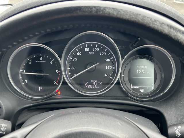 マツダ ＣＸ－５ XD Lパッケージ 道央・札幌 2014(平26)年 14.9万km ジェットブラックマイカ ４WD/社外SDナビ/バックカメラ/ETC/電格ミラー/ウィンカーミラー/シートヒーター/プッシュスタート/スマートキー/レザーシート/ステアリングスイッチ/クルーズコントロール/AAC/サンルーフ/衝突被害軽減ブレーキ/AFS