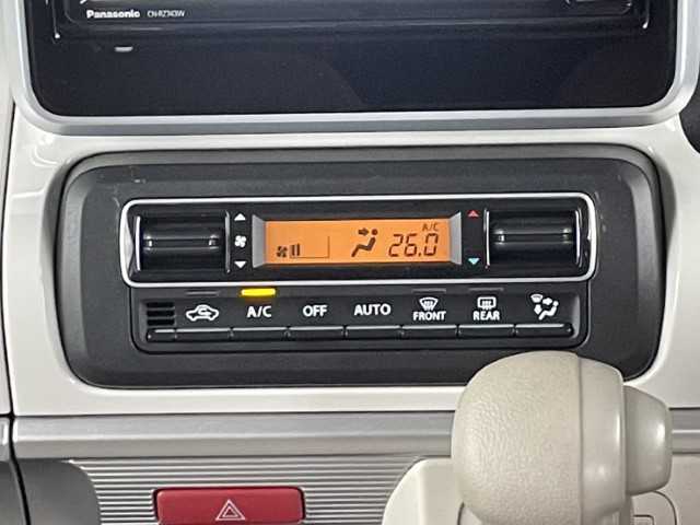 スズキ スペーシア HYBRID X 福島県 2018(平30)年 4.2万km オフブルーメタリック/ホワイト2トーン AIS検査済み/【2504013385】/ルーフレール/オートライト/両側パワスラ/純正フロアマット/スマートキー/USB入力端子/Bluetooth接続/フルセグ/ETC(通常）/シートヒーター/Wエアコン/AAC/コーナーセンサー/盗難防止装置/レーンキープアシスト/横滑り防止/衝突被害軽減ブレーキ/ABS/アイドリングストップ/14AW WEDS ネオキャロ(社外）/NANKANG RX615 WSW（社外）/サイドデカール（純正）/社外パーツ取付有