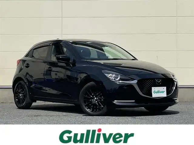 マツダ マツダ２ XD ブラックトーンエディション 茨城県 2022(令4)年 4.2万km ジェットブラックマイカ 改良後モデル/8/8インチナビ/革巻きステアリング/レーダークルーズコントロール/アップルカープレイ/ヘッドアップディスプレイ/BSM/プッシュスタート/フルセグテレビ/ETC/コーナーセンサー/LEDヘッドライト