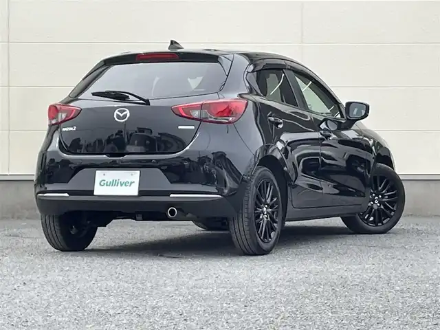 マツダ マツダ２ XD ブラックトーンエディション 茨城県 2022(令4)年 4.2万km ジェットブラックマイカ 改良後モデル/8/8インチナビ/革巻きステアリング/レーダークルーズコントロール/アップルカープレイ/ヘッドアップディスプレイ/BSM/プッシュスタート/フルセグテレビ/ETC/コーナーセンサー/LEDヘッドライト
