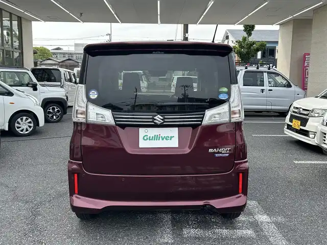 スズキ ソリオ バンディット HV MV 大阪府 2018(平30)年 3.5万km クラレットレッドM レーダーブレーキサポート/社外ナビ/CD/DVD/Bluetooth/バックカメラ/ETC/ドライブレコーダー/純正１５インチAW/クルーズコントロール/パドルシフト/革巻きステアリング/LEDヘッドライト/フォグランプ/アイドリングストップ/純正マット/ドアバイザー/保証書/取扱説明書