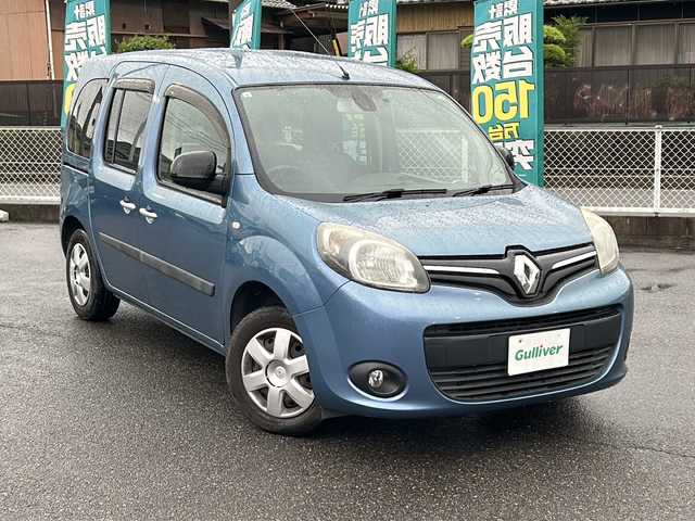 ルノー カングー ゼン 愛知県 2017(平29)年 5.5万km ブルーエトワールM /禁煙車/正規ディーラー車//ワンオーナー//社外ナビ・フルセグTV/　(CN-RE03D)//バックカメラ/ETC//両側スライドドア//ステアリングスイッチ//電動格納ミラー//ドライブレコーダー//純正フロアマット//純正ドアバイザー//新車保証書/取扱説明書//スペアキー