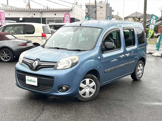 ルノー カングー ゼン 愛知県 2017(平29)年 5.5万km ブルーエトワールM /禁煙車/正規ディーラー車//ワンオーナー//社外ナビ・フルセグTV/　(CN-RE03D)//バックカメラ/ETC//両側スライドドア//ステアリングスイッチ//電動格納ミラー//ドライブレコーダー//純正フロアマット//純正ドアバイザー//新車保証書/取扱説明書//スペアキー