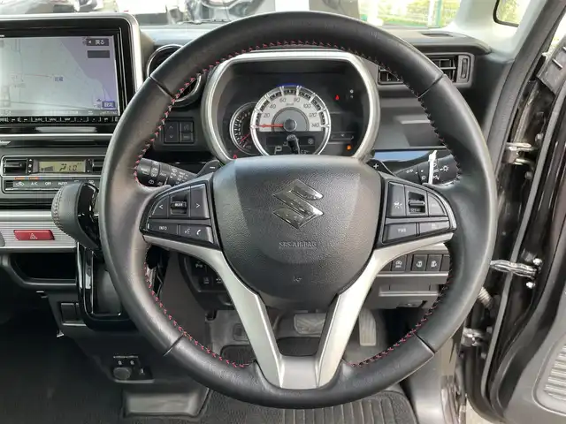 スズキ スペーシア カスタム HYBRID XS ターボ 東京都 2021(令3)年 6万km アーバンブラウンパールメタリック 純正ナビ/全方位モニター/デュアルカメラブレーキサポート/車線逸脱警報機能/パーキングソナー/シートヒーター/アダプティブクルーズコントロール/ETC/両側パワースライドドア/アイドリングストップ