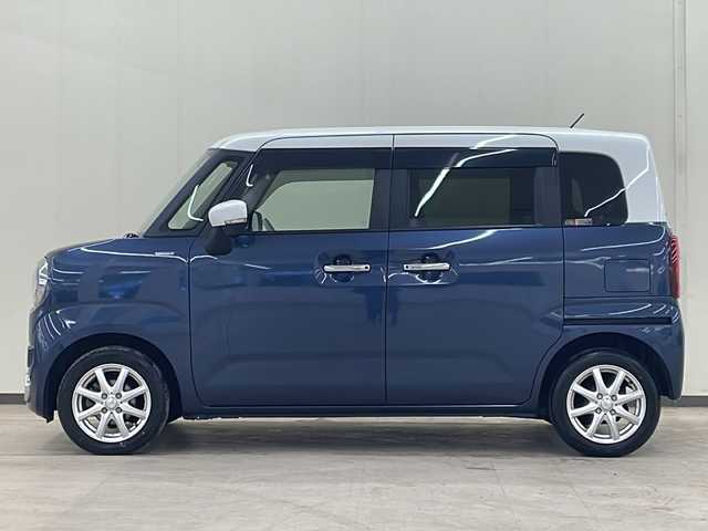 スズキ ワゴンＲ スマイル HYBRID X 道央・札幌 2022(令4)年 2.5万km インディゴブルーメタリック/ホワイト2トーン /4WD//寒冷地仕様//純正メモリナビ//純正フルセグテレビ//ドアバイザー//全方位カメラ//バックカメラ//アイドリングストップ//パーキングアシスト//プッシュスタート//スペアキー//両側パワースライドドア//ETC//LEDヘッドライト//フォグランプ