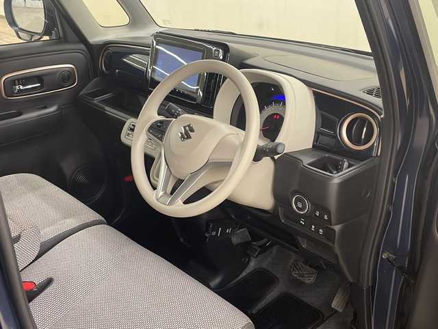スズキ ワゴンＲ スマイル HYBRID X 道央・札幌 2022(令4)年 2.5万km インディゴブルーメタリック/ホワイト2トーン /4WD//寒冷地仕様//純正メモリナビ//純正フルセグテレビ//ドアバイザー//全方位カメラ//バックカメラ//アイドリングストップ//パーキングアシスト//プッシュスタート//スペアキー//両側パワースライドドア//ETC//LEDヘッドライト//フォグランプ