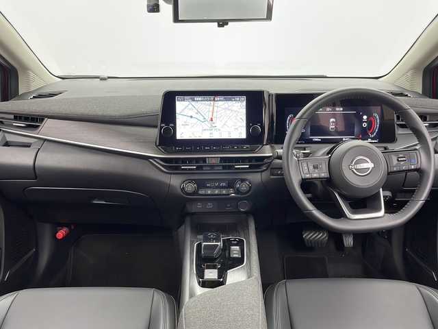 日産 オーラ G  90周年記念車 群馬県 2024(令6)年 0.2万km ガーネットレッド/スーパーブラック 2トーン 純正９型ナビ　全周囲カメラ　ＢＯＳＥサウンド　電子ミラー　ワイヤレス充電器　プロパイロット　アダプティブクルーズコントロール　ドラレコ　純正アルミホイール　オートブレーキホールド　ＬＥＤライト　禁煙