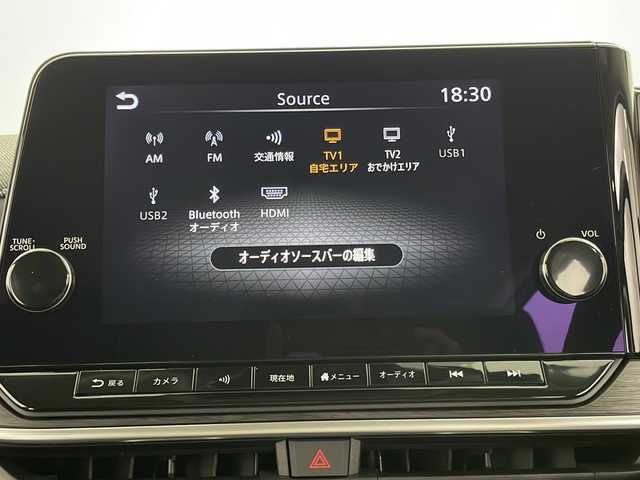 日産 オーラ G  90周年記念車 群馬県 2024(令6)年 0.2万km ガーネットレッド/スーパーブラック 2トーン 純正９型ナビ　全周囲カメラ　ＢＯＳＥサウンド　電子ミラー　ワイヤレス充電器　プロパイロット　アダプティブクルーズコントロール　ドラレコ　純正アルミホイール　オートブレーキホールド　ＬＥＤライト　禁煙