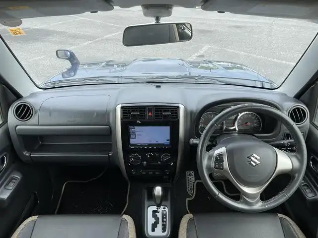 スズキ ジムニー ランドベンチャー 道央・札幌 2014(平26)年 5.4万km ノクターンブルーパール ４WD/社外メモリーナビ/AM/FM/CD/BT/ワンセグ/トランスファ切替/D席シートヒーター/レザーシート/ステアリングリモコン/リモコンキー/LEDヘッドライト/ヘッドライトレベライザー/電動格納ミラー/ヒーテッドドアミラー/ウィンカーミラー/純正フロアマット