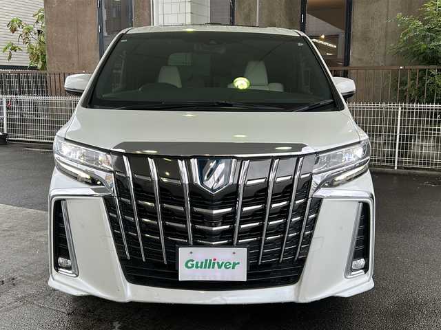 トヨタ アルファードハイブリット エグゼクティブ ラウンジ S 京都府 2018(平30)年 8万km ホワイトパールクリスタルシャイン メーカーOPナビ/フルセグテレビ/JBLサウンドシステム/後席モニター/ホワイトレザーシート/サンルーフ/前後シートヒーター/前後シートベンチレーション/トヨタセーフティセンス/プリクラッシュセーフティ/レーンキープアシスト/レーダークルーズコントロール/ロードサインアシスト/オートマチックハイビーム/クリアランスソナー/パーキングサポートブレーキ/ブラインドスポットモニター/リア・クロストラフィックアラート/ITS connect/パノラミックビューモニター/オートホールド/100V電源/HDMI/コーナーセンサー/ビルトインETC2.0/クルーズコントロール/スマートキー/ドライブレコーダー/ウィンカーミラー/電格ミラー/プッシュスタート/W＋サイドエアバッグ/カーテンエアバック